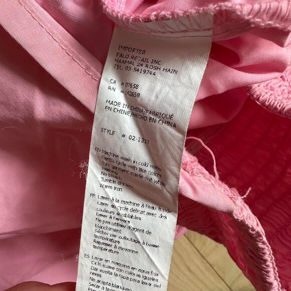 Wet Seal Pink Corset-Back Button Down – Barbiecore, Bimbo, Office Siren - Picture 7 of 8